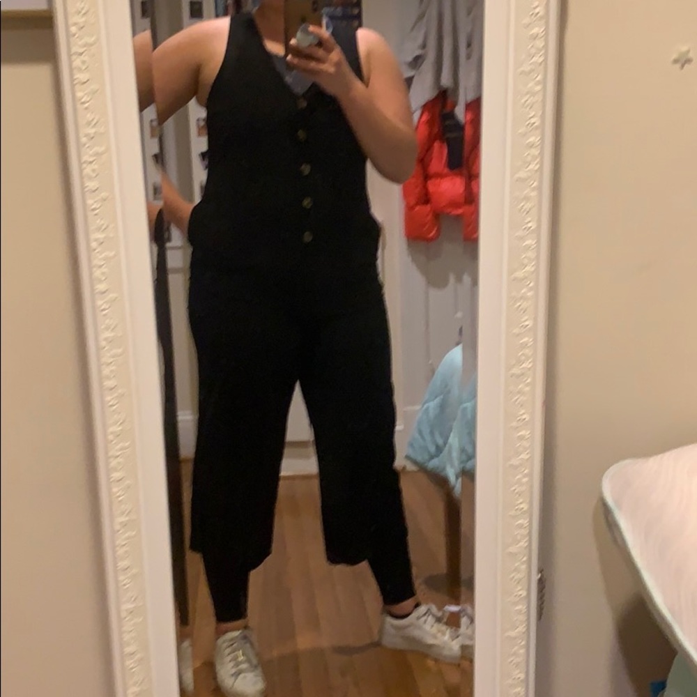Black jumpsuit